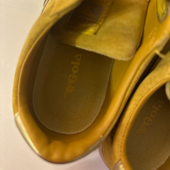 Girls Gold Gola Shoes - Picture 9 of 10